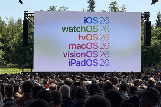 Apple giới thiệu loạt hệ điều hành '26'