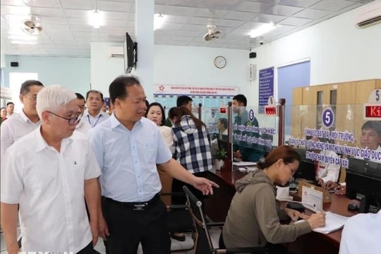 Quy định mới về tổ chức bộ phận một cửa tại cấp bộ, cấp tỉnh và cấp xã