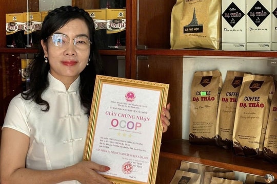 Cà phê Dạ Thảo bán 17 tấn hàng giả: Từng được vinh danh sản phẩm OCOP 3 sao