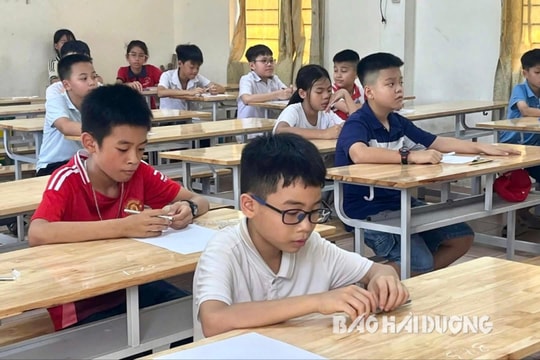 Tứ Kỳ công bố học sinh trúng tuyển lớp 6 trường trọng điểm