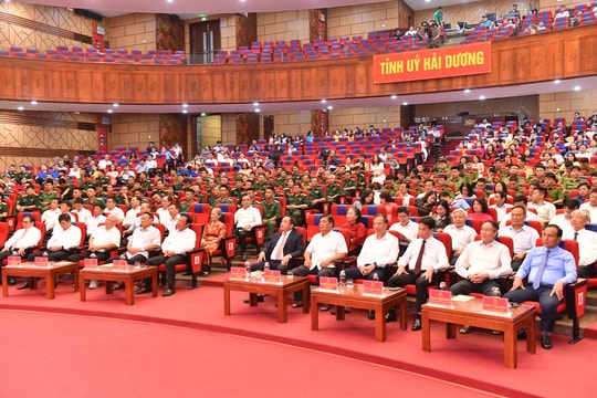 Hai Duong solemnly celebrates 85th founding anniversary of provincial Party Committee