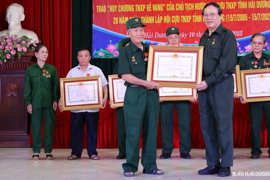 Hội Cựu thanh niên xung phong tỉnh Hải Dương là địa chỉ tin cậy của hội viên