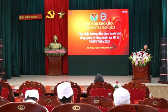 Bệnh viện Quân y 7 cập nhật hướng dẫn thực hành 5Đ trong điều trị tăng huyết áp
