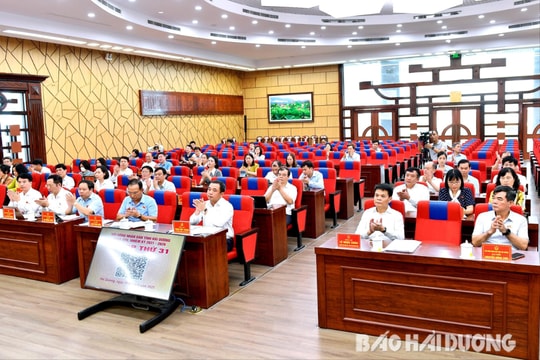 Kỳ họp thứ 31 HĐND tỉnh Hải Dương khóa XVII