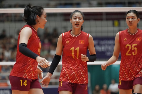 Đội tuyển bóng chuyền nữ Việt Nam gặp Kazakhstan ở bán kết giải châu Á
