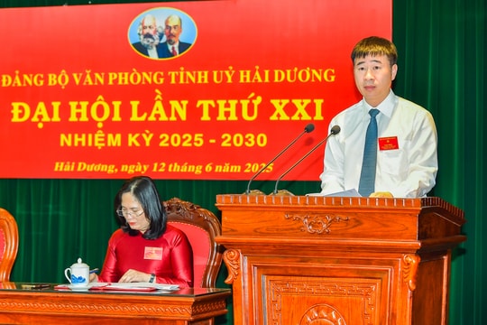 Đảng bộ Văn phòng Tỉnh ủy Hải Dương xác định 2 công việc đột phá trong nhiệm kỳ 2025 – 2030