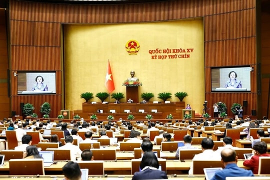 Sáng nay, Quốc hội biểu quyết thông qua việc sắp xếp đơn vị hành chính cấp tỉnh