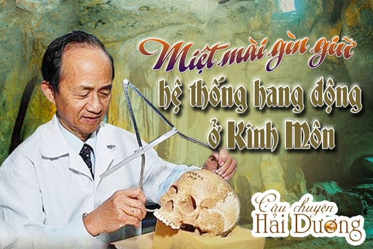 Miệt mài gìn giữ hệ thống hang động ở Kinh Môn