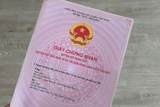 Cấp xã được cấp sổ đỏ lần đầu cho người dân
