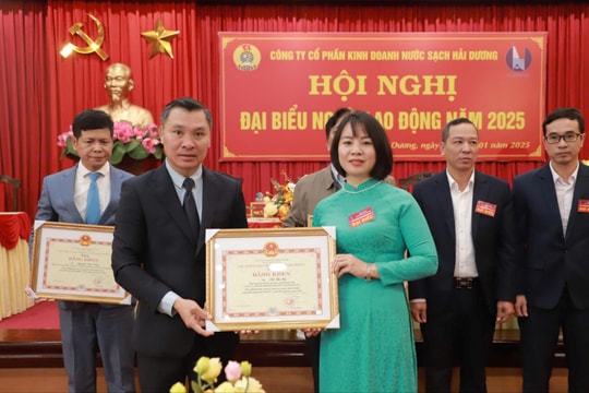 Công ty CP Kinh doanh nước sạch Hải Dương Vì chất lượng sống của cộng đồng