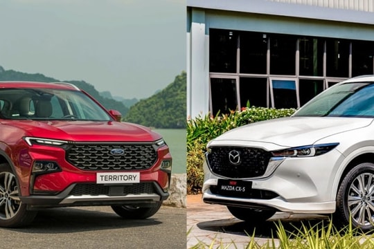 Doanh số Ford Territory vượt 'ông vua' Mazda CX-5