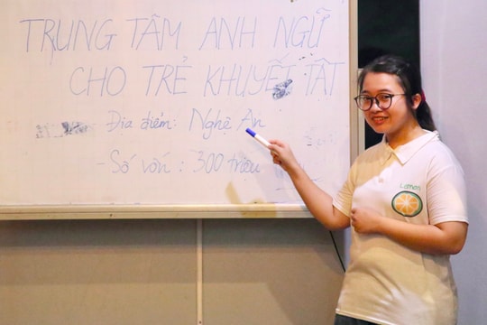 Nữ sinh Trường Đại học Hải Dương và ý tưởng khởi nghiệp dành cho trẻ khuyết tật