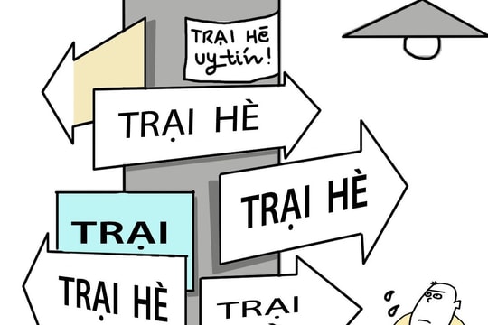 Loay hoay chọn trại hè cho con