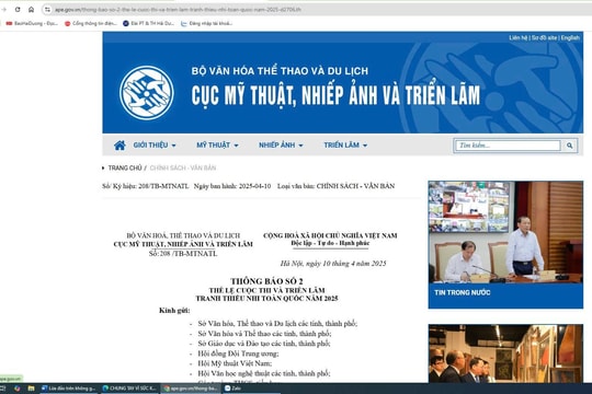 Giả danh Cục Mỹ thuật, Nhiếp ảnh và Triển lãm lừa thi vẽ tranh