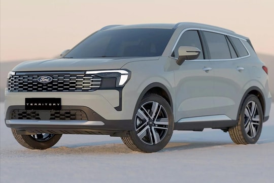 Ford Territory bản nâng cấp lộ diện