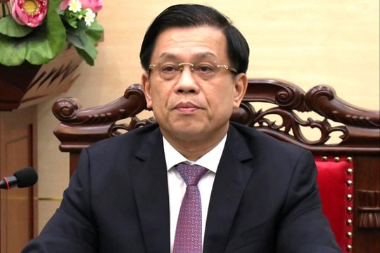 Tạm đình chỉ công tác Thứ trưởng Bộ Nội vụ Nguyễn Bá Hoan