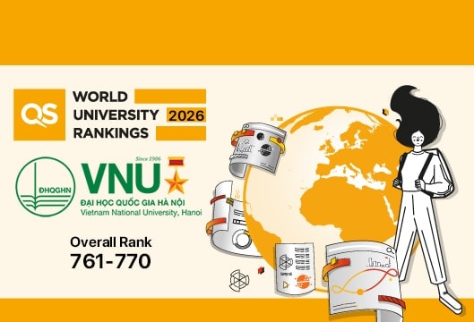 Đại học Quốc gia Hà Nội tăng hơn 100 bậc về vị trí xếp hạng thế giới
