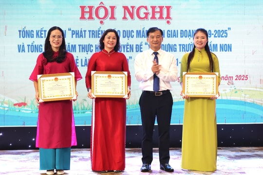 73% trường mầm non ở Hải Dương đạt chuẩn quốc gia