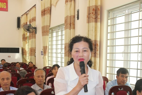 Cử tri Thanh Hà, Thanh Miện kiến nghị nhiều nội dung về sáp nhập xã, xử lý hàng giả
