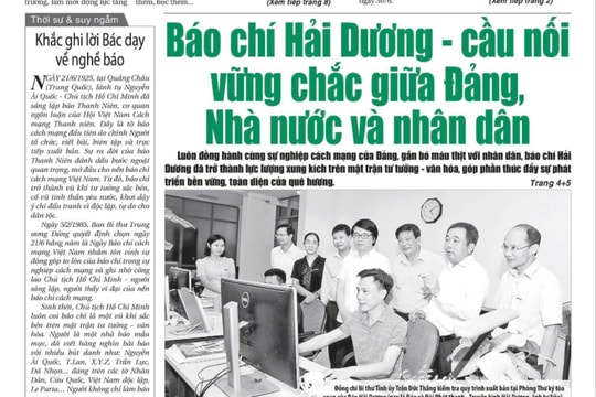 Xem gì trên báo Hải Dương ngày 20/6?