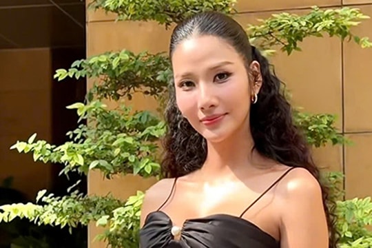 Hoàng Thùy gợi cảm 'tái xuất', tiết lộ quãng thời gian vắng bóng showbiz