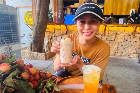 Thơm ngon thức uống từ vải