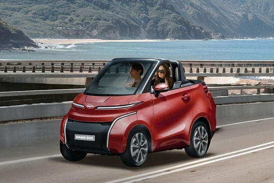 Ôtô điện hai chỗ giá 'nhỉnh hơn xe máy' sẽ bán tại Việt Nam cuối 2025