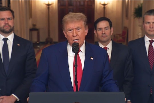 Tổng thống Trump hé lộ mục tiêu bị phá hủy nặng nề nhất trong cuộc không kích Iran