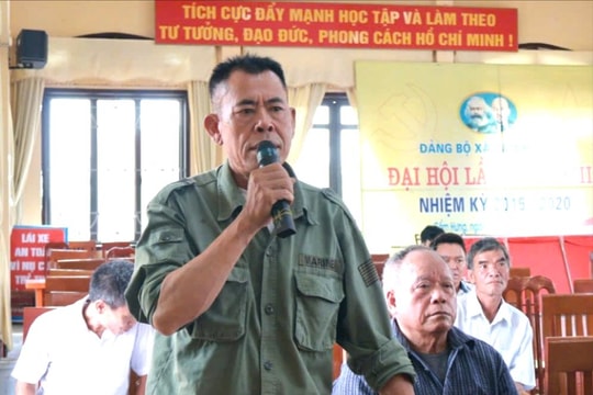 Cử tri Cẩm Giàng đề nghị kiên quyết xử lý tình trạng vi phạm đất đai