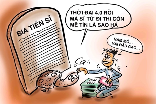 Sĩ tử chớ mê tín