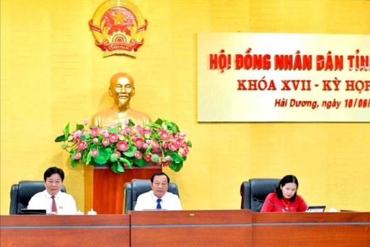 Sáng 26/6, HĐND tỉnh Hải Dương tổ chức kỳ họp thứ 32 xem xét nhiều nội dung quan trọng