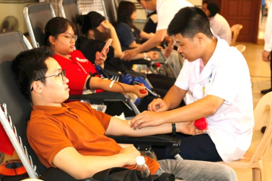 7 địa phương của Hải Dương vượt chỉ tiêu hiến máu tình nguyện cả năm
