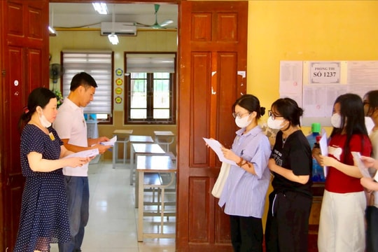 Gần 27.000 thí sinh Hải Dương làm thủ tục dự thi tốt nghiệp THPT 2025
