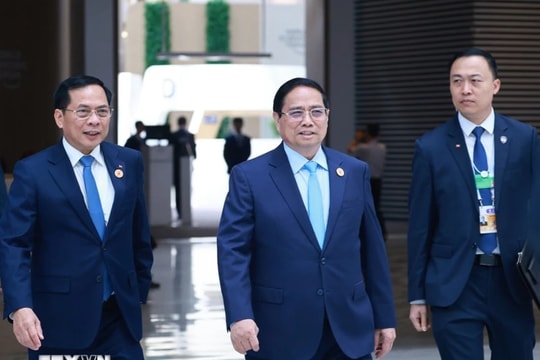 Thủ tướng Phạm Minh Chính dự phiên khai mạc toàn thể Hội nghị WEF Thiên Tân