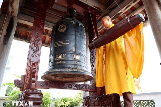 18.491 ngôi chùa sẽ cùng cử chuông, trống cầu nguyện Quốc thái dân an vào 1/7