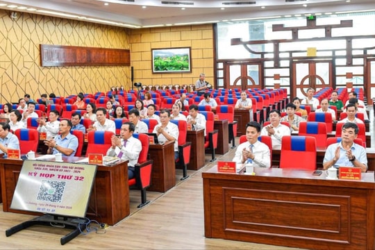 Khai mạc Kỳ họp thứ 32 HĐND tỉnh Hải Dương khóa XVII