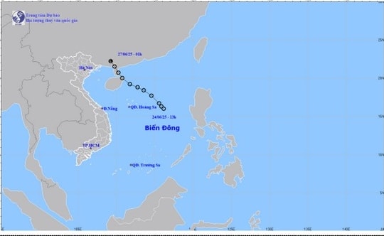 Áp thấp nhiệt đới suy yếu, Hải Dương có mưa rào ở nhiều khu vực