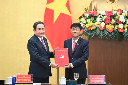 Bốn Bí thư, Phó Bí thư Tỉnh ủy nhận nhiệm vụ mới tại Quốc hội