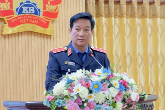Đồng chí Nguyễn Hoàng Dương giữ chức Viện trưởng Viện Kiểm sát nhân dân TP Hải Phòng từ ngày 1/7