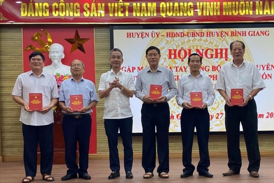 Bình Giang phát hành cuốn Lịch sử Đảng bộ huyện tập III