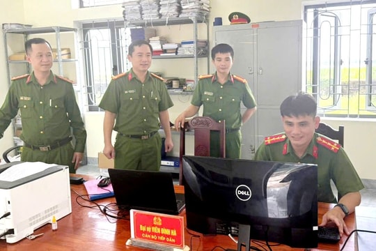 Cả nước có 34 Công an cấp tỉnh, 3.319 Công an cấp xã