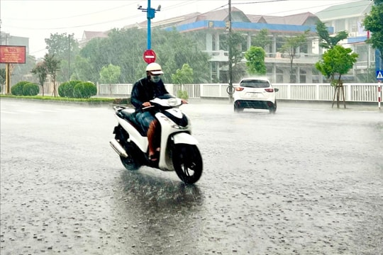 Dự báo mưa dông ở Hải Dương đến hết ngày 2/7