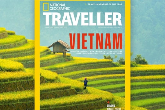Việt Nam xuất hiện nổi bật trên bìa tạp chí du lịch hàng đầu thế giới