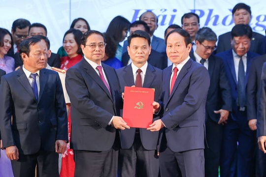 Lễ công bố hợp nhất Hải Dương - Hải Phòng
