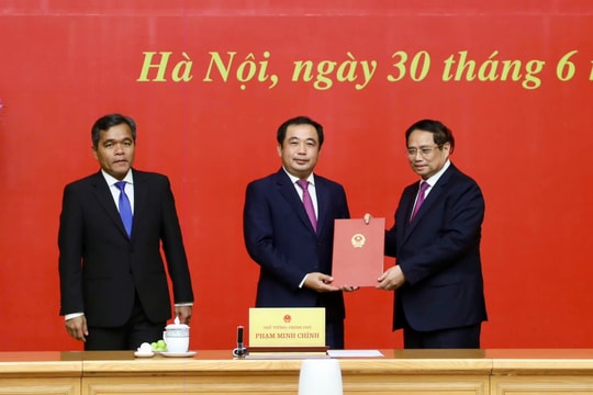 Bí thư Tỉnh ủy Hải Dương Trần Đức Thắng giữ chức Phó Tổng Thanh tra Thường trực Thanh tra Chính phủ