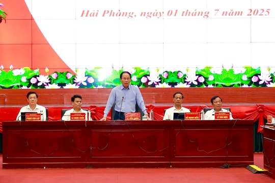 Thành ủy Hải Phòng thông qua một số đề án hợp nhất và quy chế làm việc