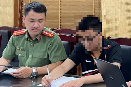 Khởi tố vụ án nam sinh lén chụp ảnh đề toán thi tốt nghiệp THPT rồi giải bằng AI