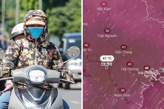 Miền Bắc sắp nắng nóng bất ngờ sau mưa dông, dự báo nhiệt độ Hà Nội lên 40 độ