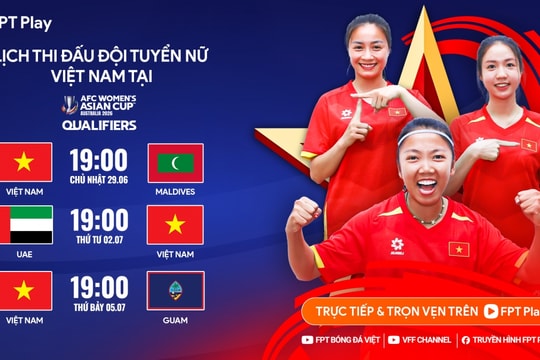 Đội tuyển nữ Việt Nam nắm lợi thế cực lớn để dự vòng chung kết Asian Cup 2026