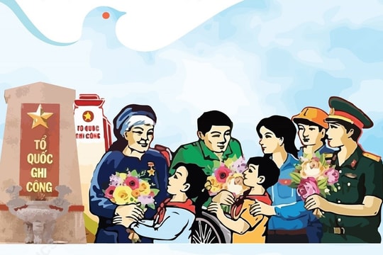Tặng quà cho người có công với cách mạng dịp 27/7